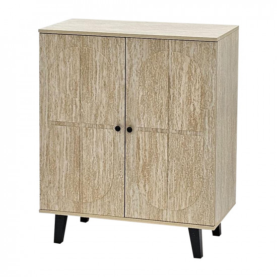 دولاب متعدد الاستخدام خشبي بيج 80 سم