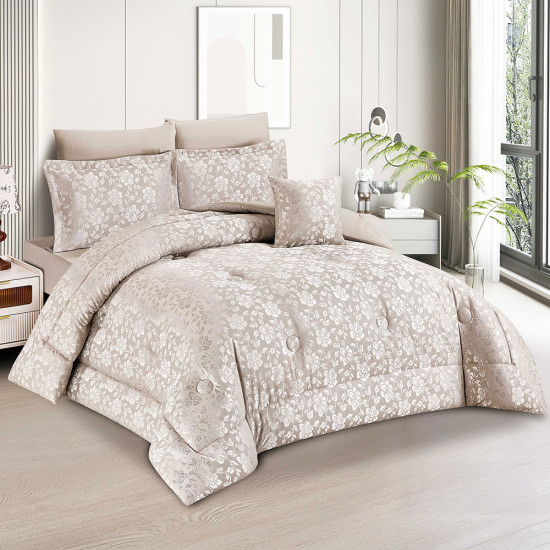 مفرش فاخر جكار 7 قطع نفرين