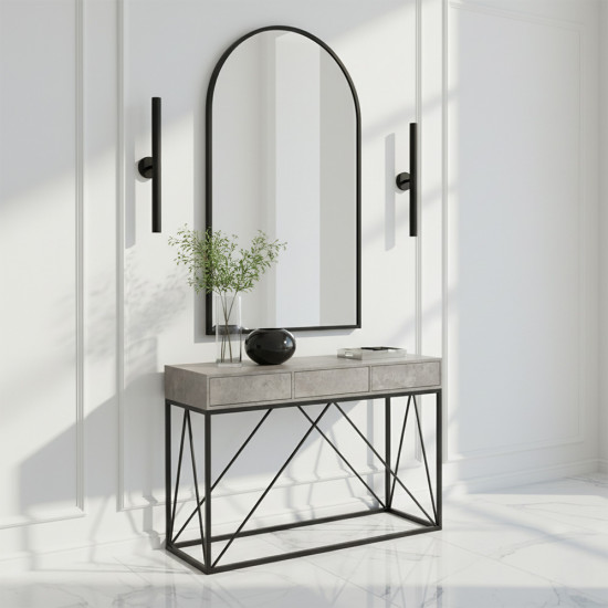 مدخل استقبال مودرن خشبي رمادي مدخل استقبال مودرن خشبي رمادي