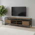 وحدة تلفاز خشبية مودرن بني 180 سم