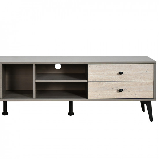 وحدة تلفاز مودرن خشب 180 سم