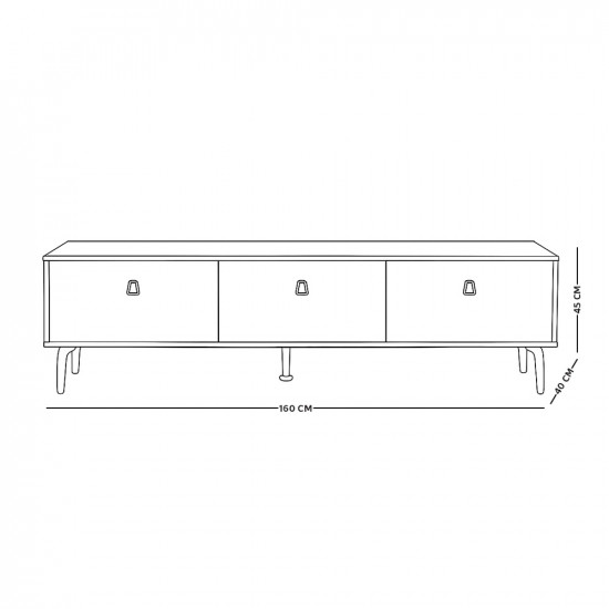 وحدة تلفاز مودرن خشب 160 سم وحدة تلفاز مودرن خشب 160 سم