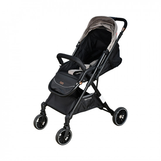 عربة أطفال قابلة للطي قماش بهيكل معدني عربة أطفال قابلة للطي قماش بهيكل معدني