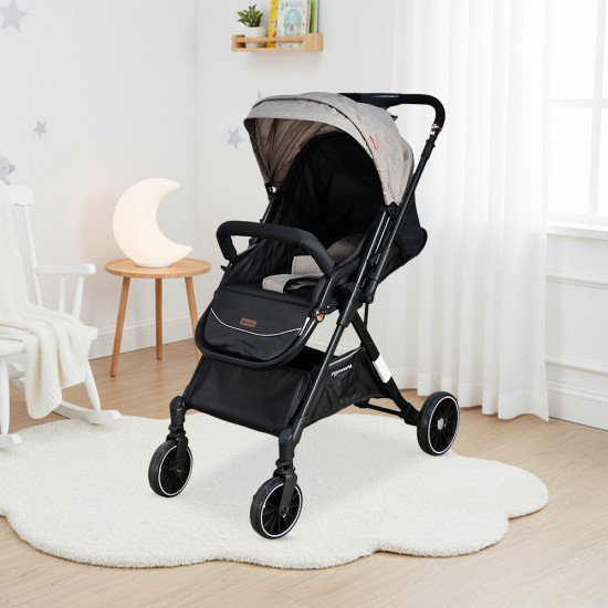 عربة أطفال قابلة للطي قماش بهيكل معدني عربة أطفال قابلة للطي قماش بهيكل معدني