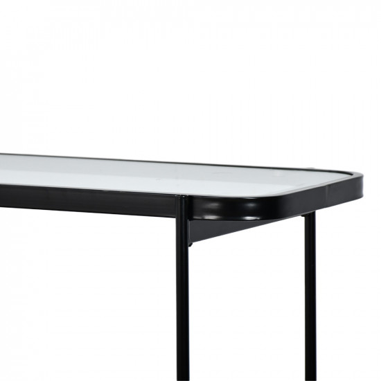 مدخل استقبال 2 دور خشب بسطح زجاجي 120 سم مدخل استقبال 2 دور خشب بسطح زجاجي 120 سم