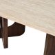 طقم طاولات خدمة وضيافة 5 قطع بتصميم مودرن خشبي بيج طقم طاولات خدمة وضيافة 5 قطع بتصميم مودرن خشبي بيج