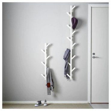 علاقة ملابس أبيض 78سم 