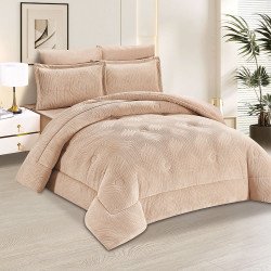 مفرش شتوي مخمل 6 قطع نفرين