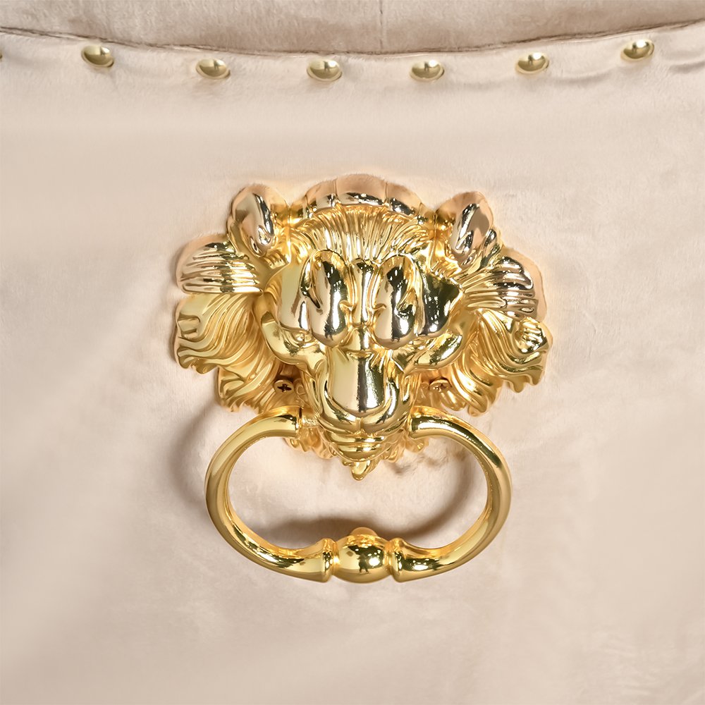 طاولة طعام رخام فاخرة 8 كراسي بقاعدة معدنية ذهبية