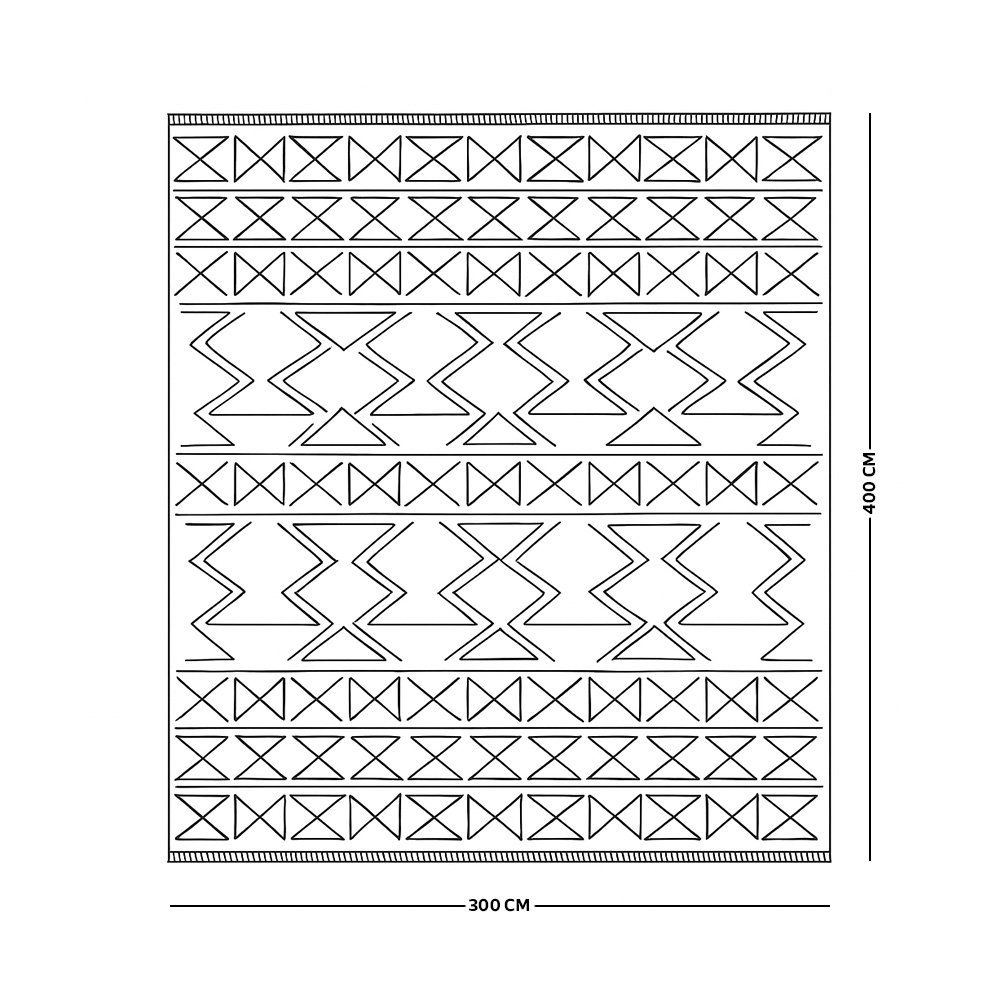 سجادة تركي تصميم عصري 400×300سم