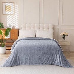 بطانية نيوم فرو فاخرة بملمس مخملي 200×230 سم بطانية نيوم فرو فاخرة بملمس مخملي 200×230 سم