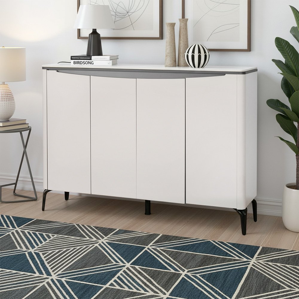 دولاب متعدد الاستخدام سطح رخامي رمادي 140 سم دولاب متعدد الاستخدام سطح رخامي رمادي 140 سم