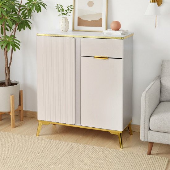 دولاب متعدد الاستخدام سطح رخامي 80 سم