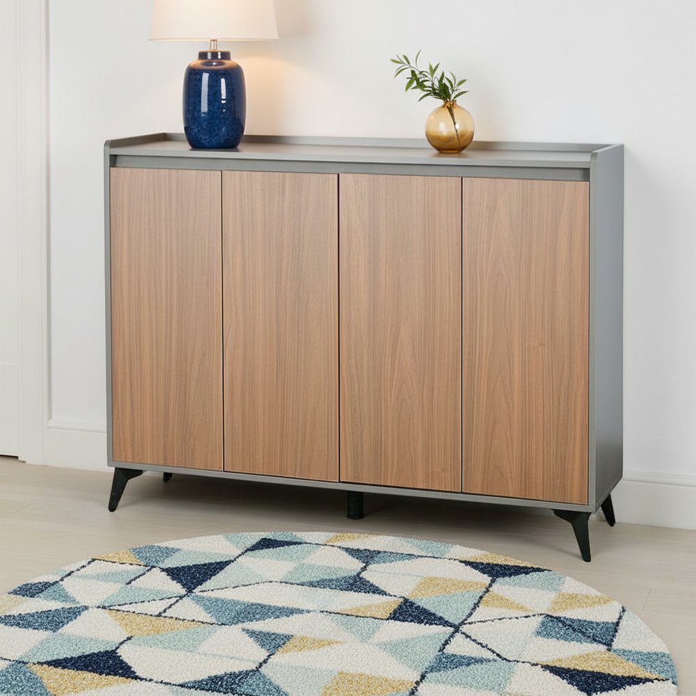 دولاب عصري متعدد الاستخدام خشبي 120 سم دولاب عصري متعدد الاستخدام خشبي 120 سم