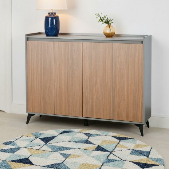 دولاب عصري متعدد الاستخدام خشبي 120 سم