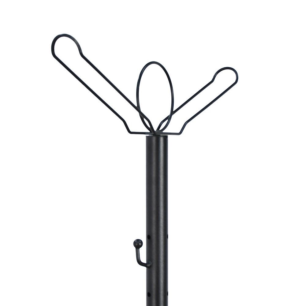 علاقة ملابس معدنية أسود 180 سم 