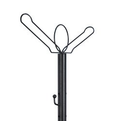 علاقة ملابس معدنية أسود 180 سم 