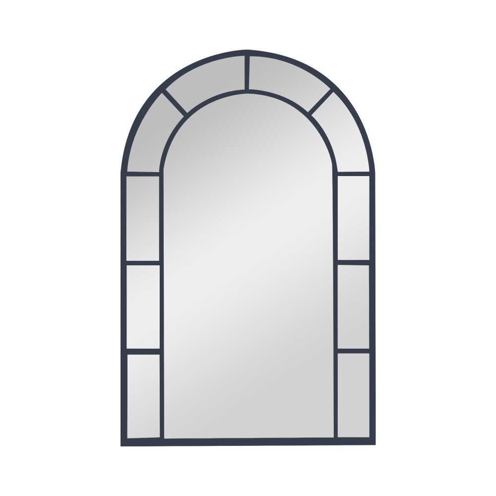 مرآة حائط 92x60 سم بإطار معدن مرآة حائط 92x60 سم بإطار معدن