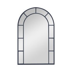 مرآة حائط 92x60 سم بإطار معدن مرآة حائط 92x60 سم بإطار معدن