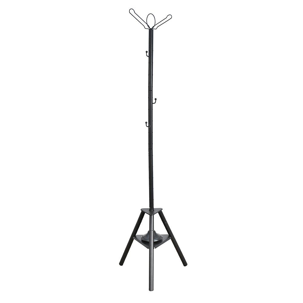 علاقة ملابس معدنية أسود 180 سم 