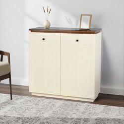 دولاب متعدد الاستخدام خشب بسطح زجاج 100 سم دولاب متعدد الاستخدام خشب بسطح زجاج 100 سم