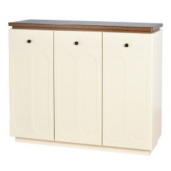 دولاب متعدد الاستخدام خشب بسطح زجاج 120 سم دولاب متعدد الاستخدام خشب بسطح زجاج 120 سم