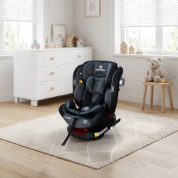 كرسي أطفال للسيارة بوليستر بهيكل بلاستيك مقوي