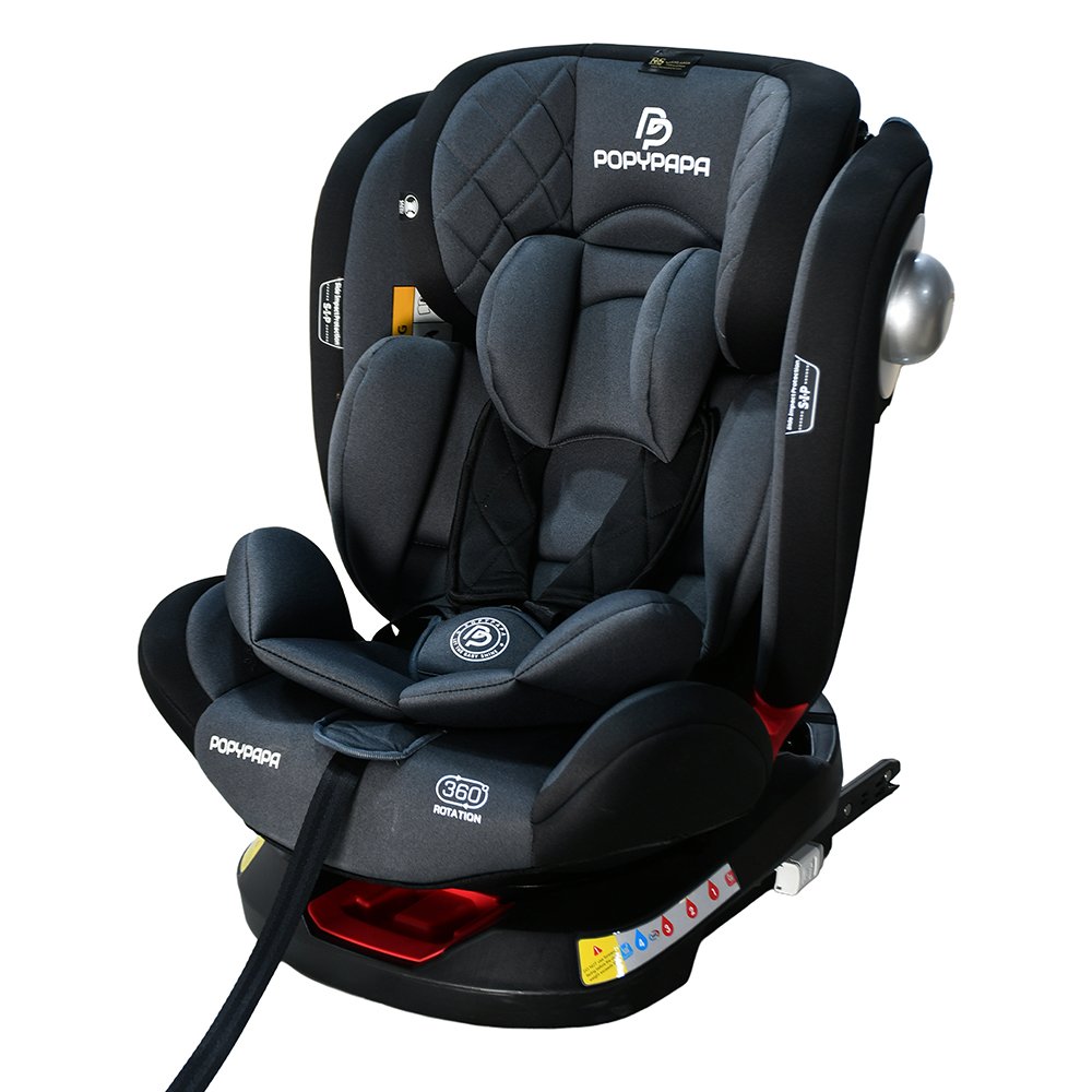 كرسي أطفال للسيارة بوليستر بهيكل بلاستيك مقوي