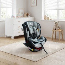 كرسي أطفال للسيارة بوليستر بهيكل بلاستيك مقوي