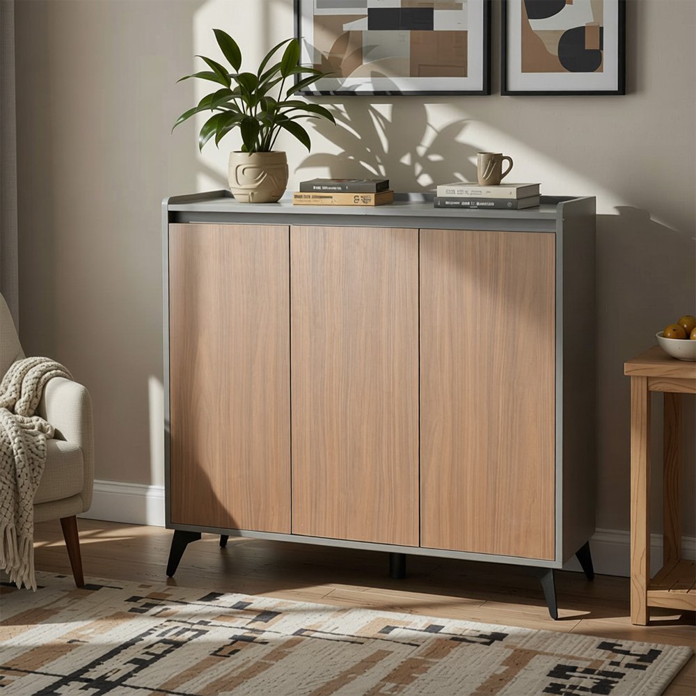 دولاب عصري متعدد الاستخدام خشبي 100 سم دولاب عصري متعدد الاستخدام خشبي 100 سم