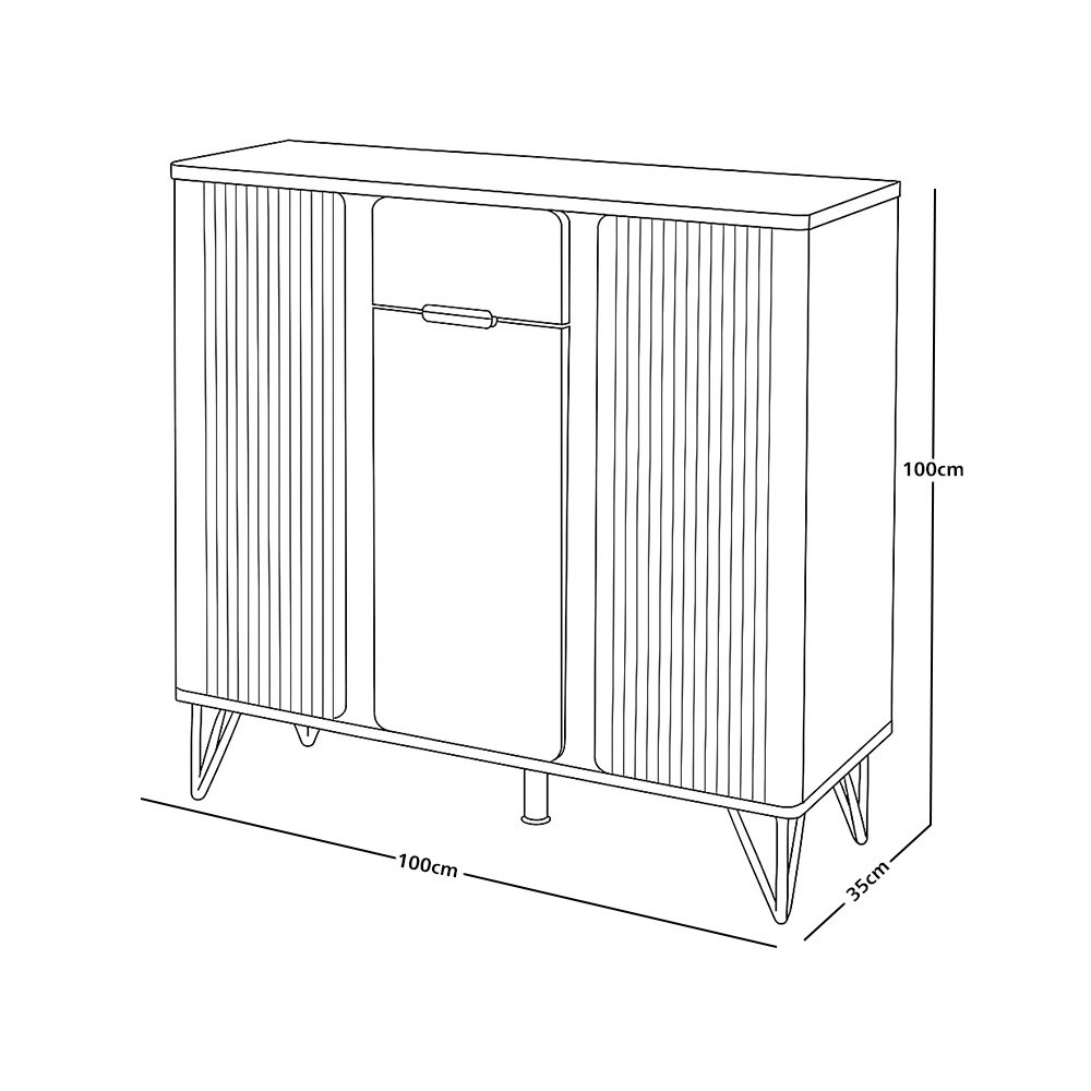 دولاب متعدد الاستخدام سطح سيراميك 100 سم دولاب متعدد الاستخدام سطح سيراميك 100 سم