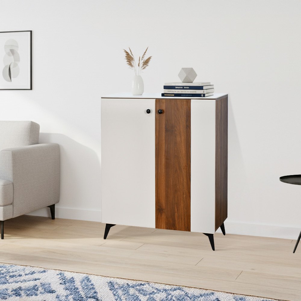 دولاب متعدد الاستخدام خشب بسطح سيراميك 80 سم