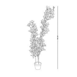 مركن شجر ديكور بتصميم طبيعي 160 سم