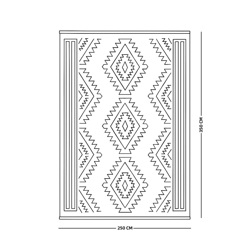 سجادة تركي تصميم عصري 250×350سم سجادة تركي تصميم عصري 250×350سم