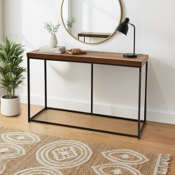 مدخل استقبال من الخشب والمعدن 130 سم مدخل استقبال من الخشب والمعدن 130 سم