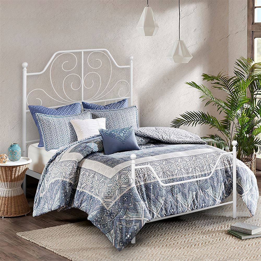 هيكل سرير أبيض ‎200x120 سم