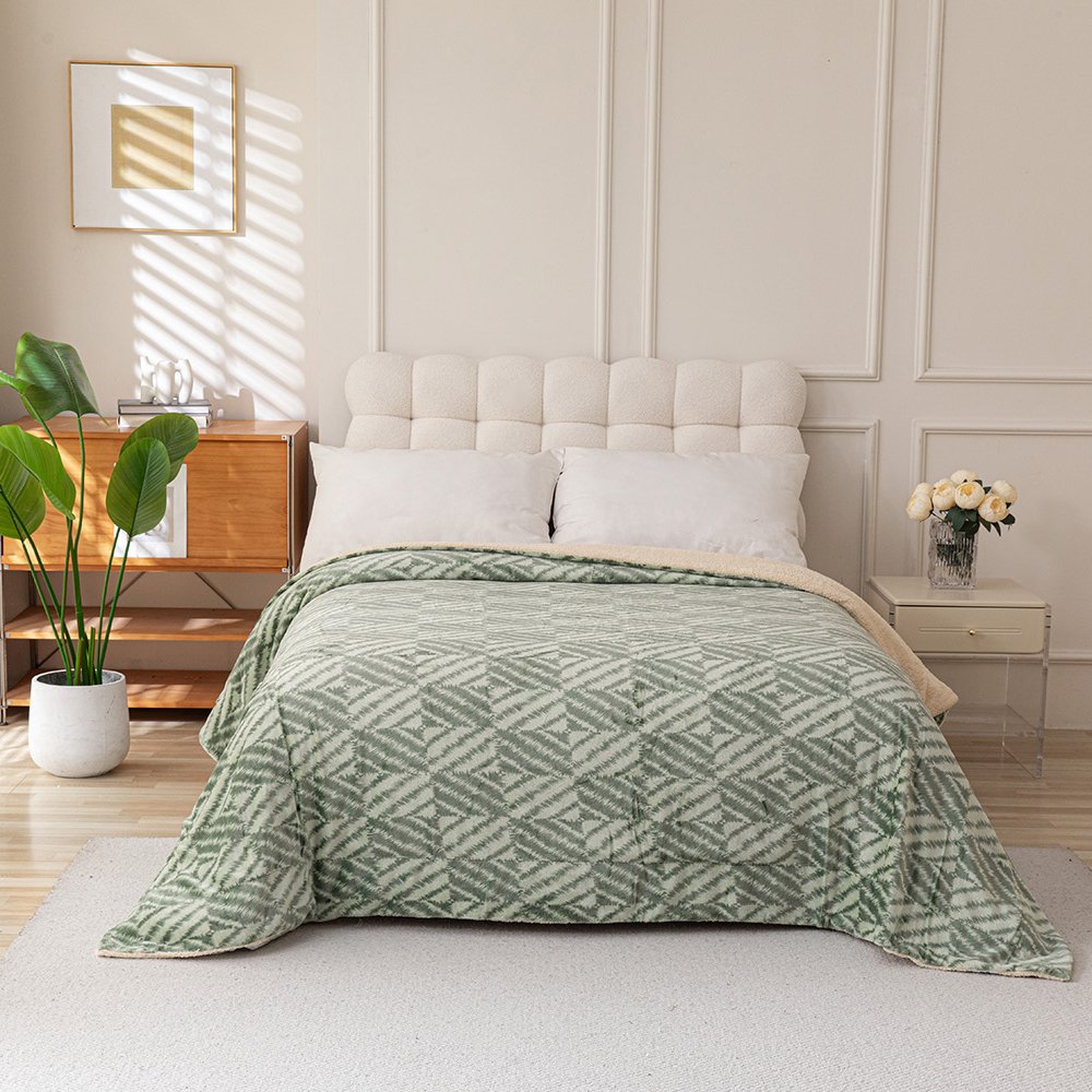 بطانية نيوم فرو فاخرة بملمس مخملي 200×230 سم