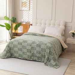 بطانية نيوم فرو فاخرة بملمس مخملي 200×230 سم