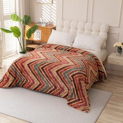 بطانية نيوم فرو فاخرة بملمس مخملي 200×230 سم