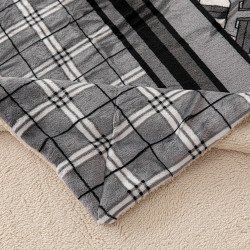 بطانية نيوم فرو فاخرة بملمس مخملي 200×230 سم