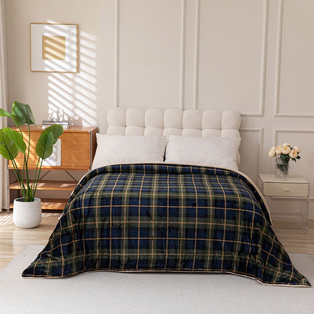 بطانية نيوم فرو فاخرة بملمس مخملي 200×230 سم