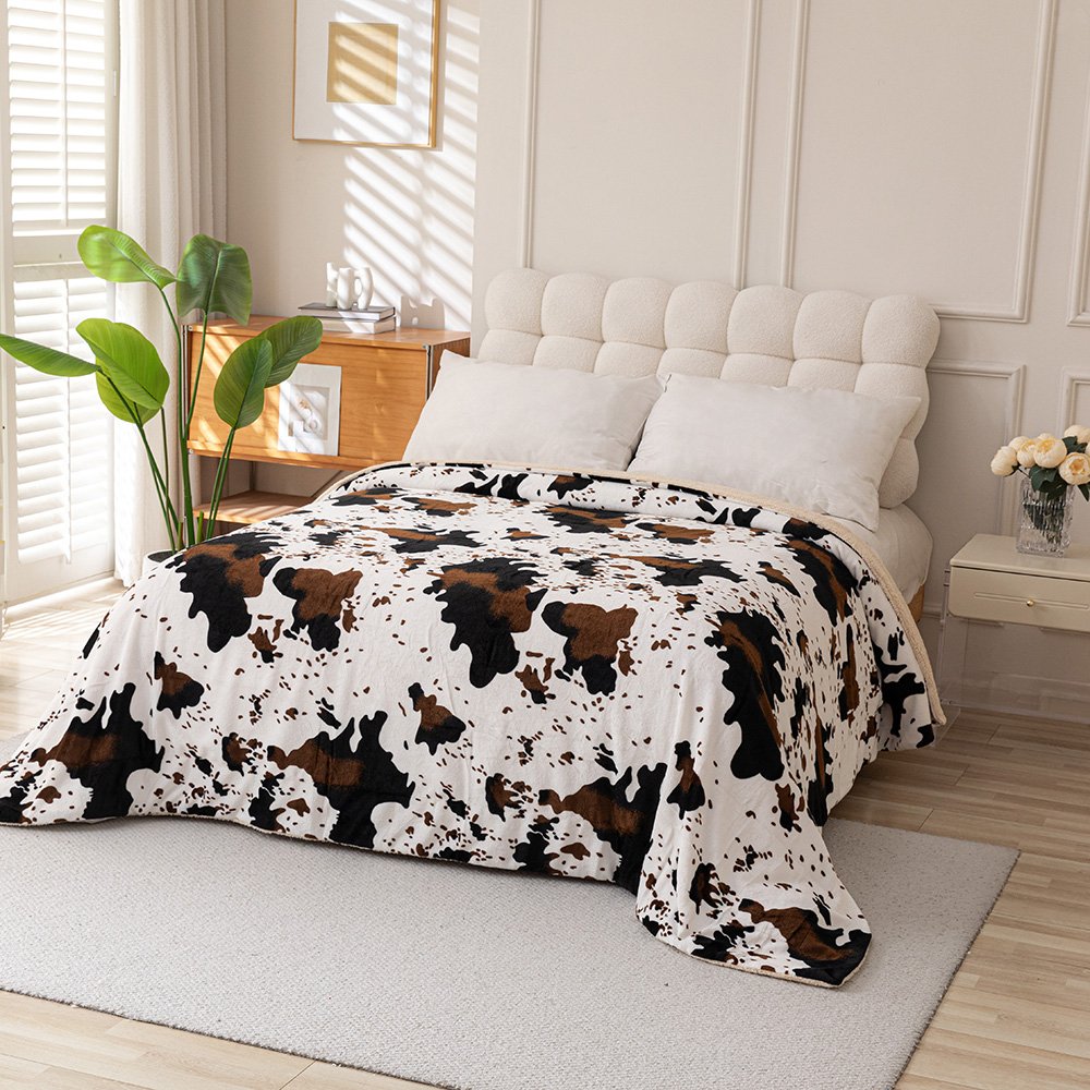 بطانية نيوم فرو فاخرة بملمس مخملي 200×230 سم