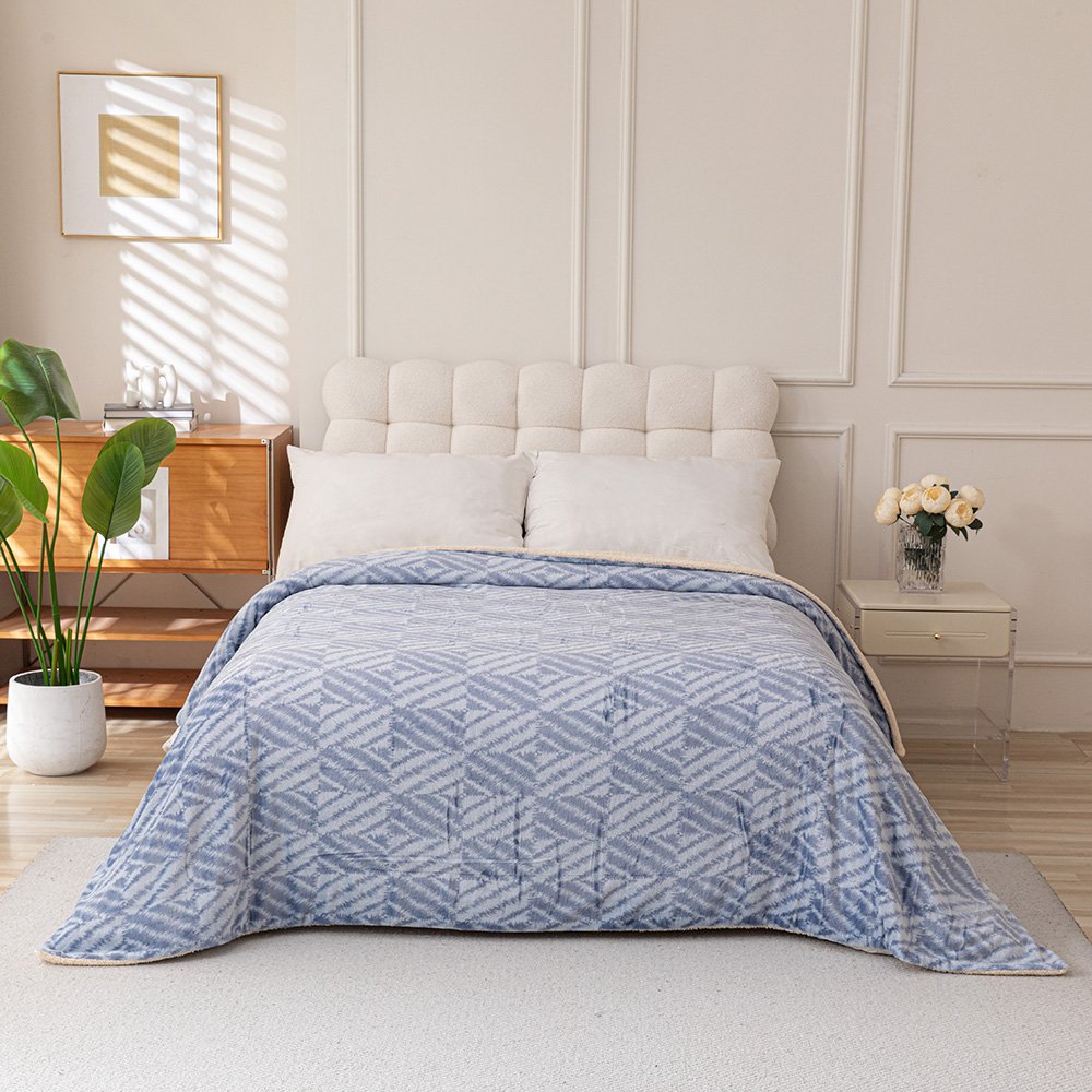 بطانية نيوم فرو فاخرة بملمس مخملي 200×230 سم