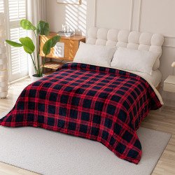 بطانية نيوم فرو فاخرة بملمس مخملي 200×230 سم