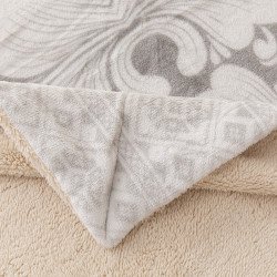 بطانية نيوم فرو فاخرة بملمس مخملي 200×230 سم