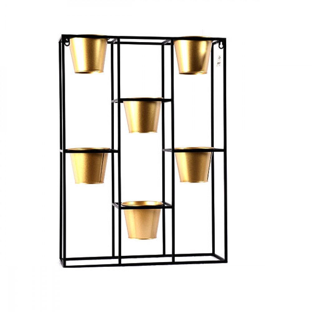 حامل زرع معدني علاقى 6 حامل ذهبي حامل زرع معدني علاقى 6 حامل ذهبي