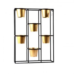 حامل زرع معدني علاقى 6 حامل ذهبي حامل زرع معدني علاقى 6 حامل ذهبي