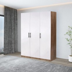 دولاب ملابس خشب 3 باب 120*200 سم 