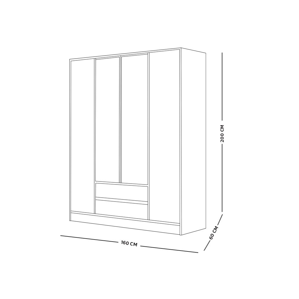 دولاب ملابس 4 باب ابيض زجاج مع إضاءة دولاب ملابس 4 باب ابيض زجاج مع إضاءة