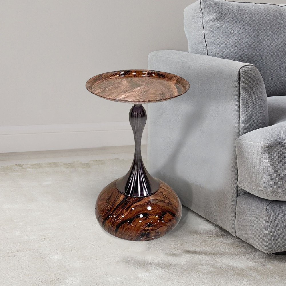 طاولة كنب بني استيل طاولة كنب بني استيل